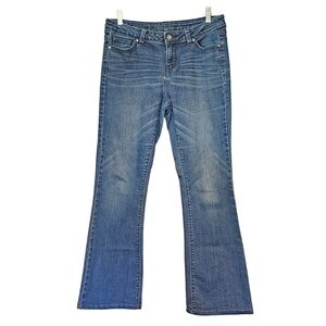 JENNIFER Lopez Bootcut Medium Blue Jeans Size 8